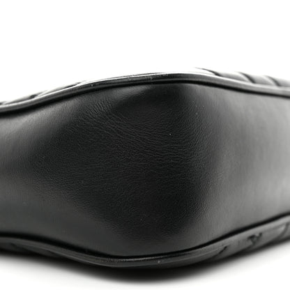 Saint Laurent Calfskin Matelasse Monogram Monochrome Lou Camera Bag Black 9 of 11