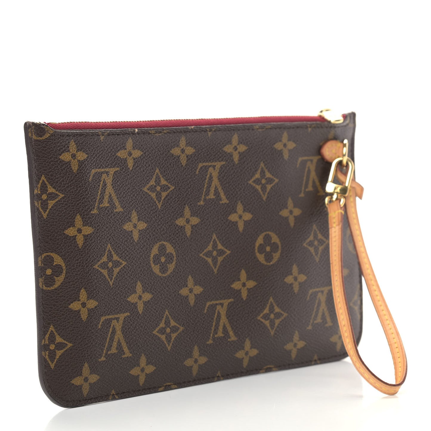 Monogram Neverfull MM GM Pochette Fuchsia
