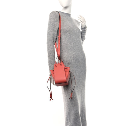 Loewe Grained Calfskin Mini Hammock Shoulder Bag Pink Tulip 2 of 10