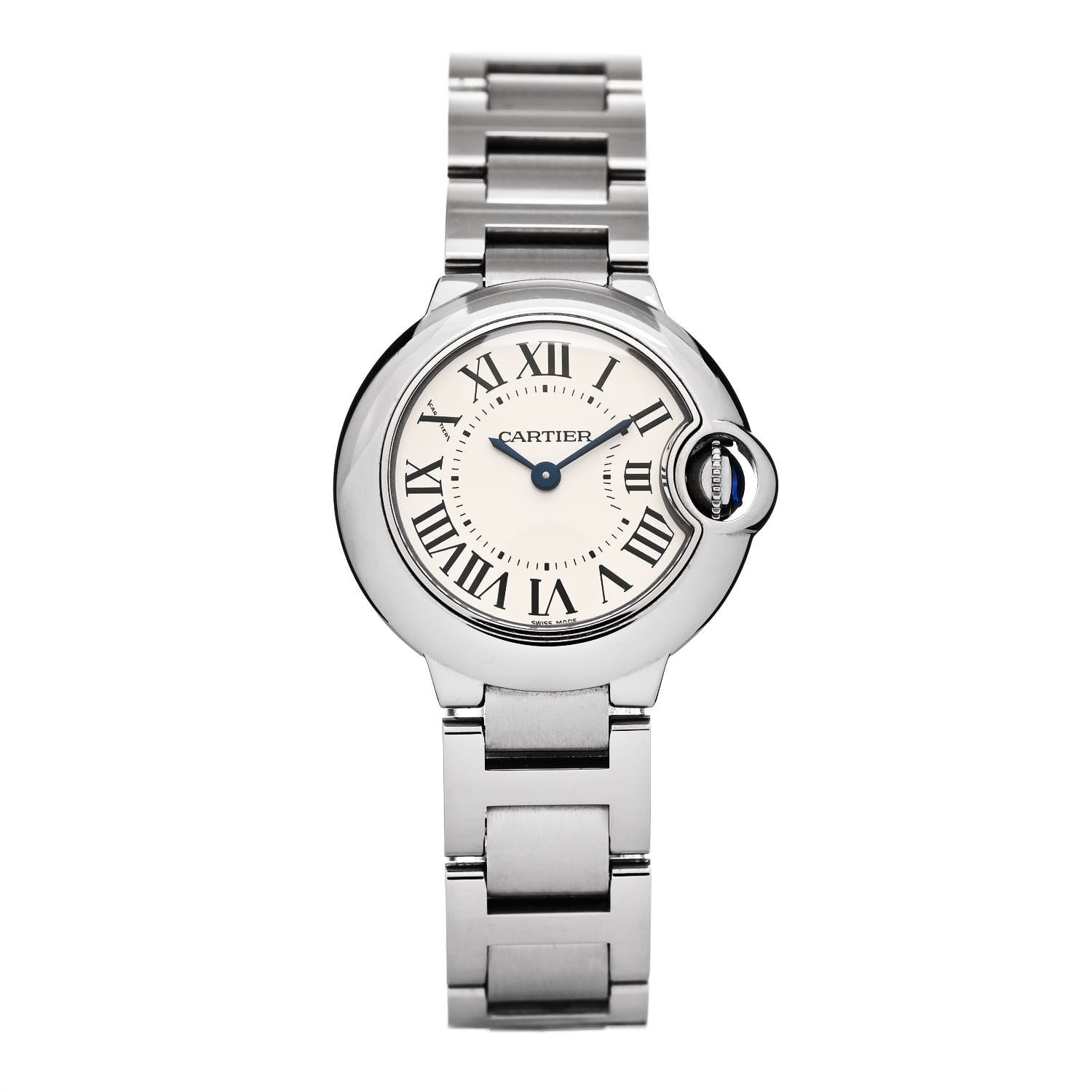 Cartier Stainless Steel 28mm Ballon Bleu De Cartier Quartz Watch 1 of 5