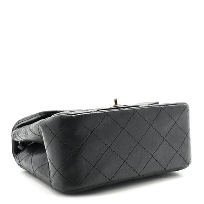 Chanel Lambskin Quilted Mini Square Flap Black 4 of 10