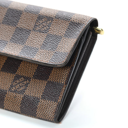 Louis Vuitton Damier Ebene Sarah Wallet 10 of 10