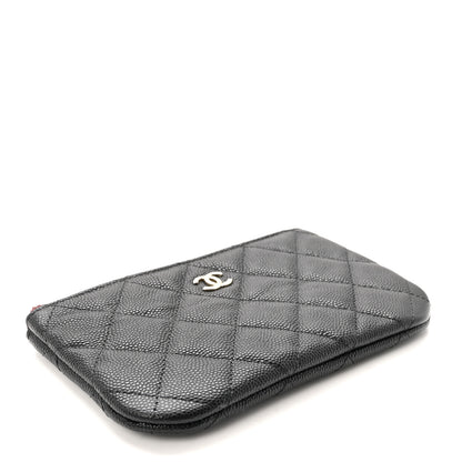 Chanel Caviar Quilted Small Cosmetic Case Black 4 of 7