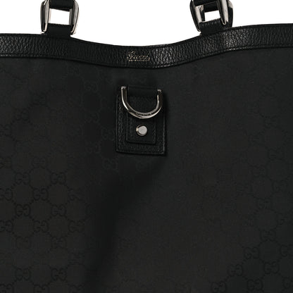 Gucci Nylon Monogram Large Abbey Tote Black 8 of 14
