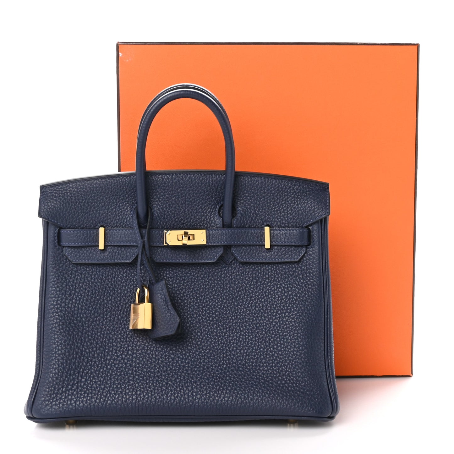 Togo Birkin 25 Bleu Nuit