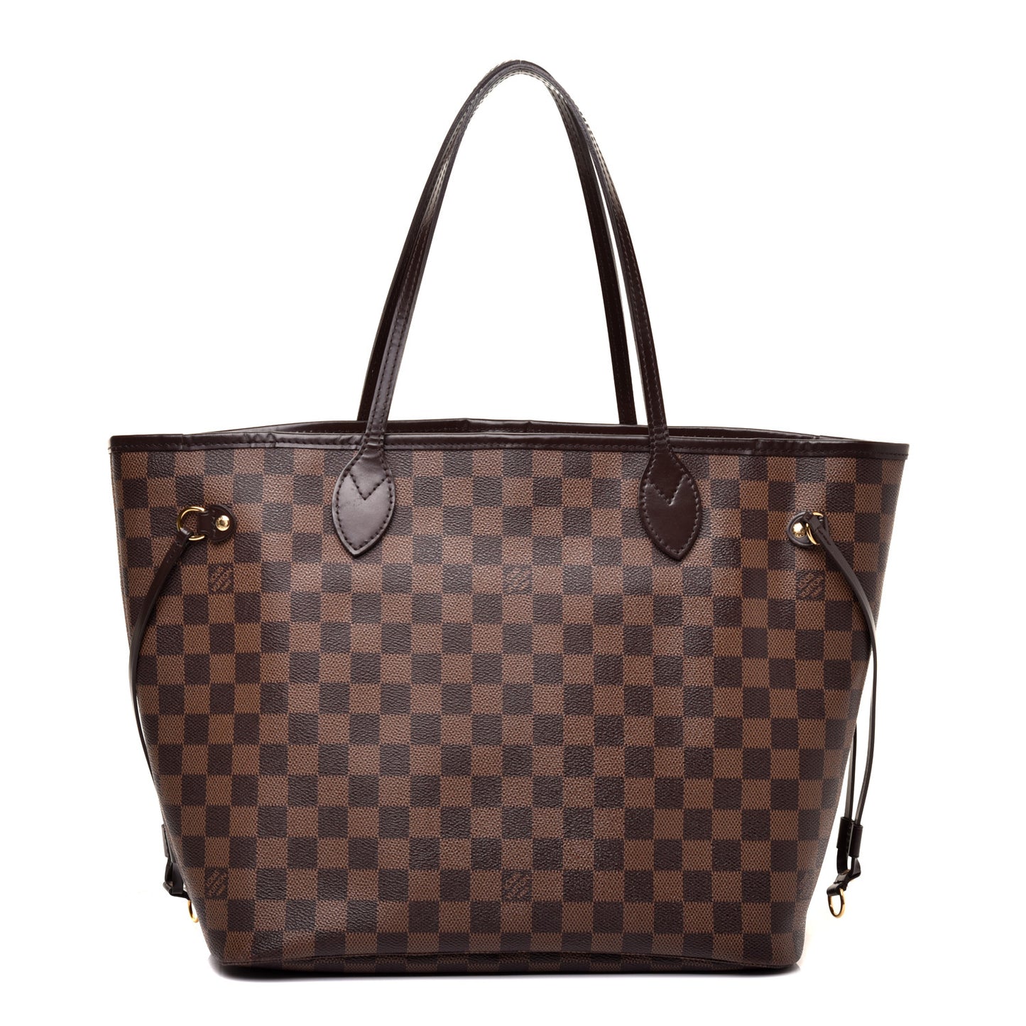 Damier Ebene Neo Neverfull MM Rose Ballerine