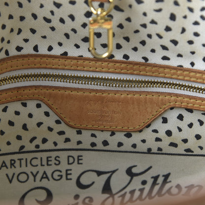 Louis Vuitton Monogram Kusama Waves Neverfull MM White 15 of 21