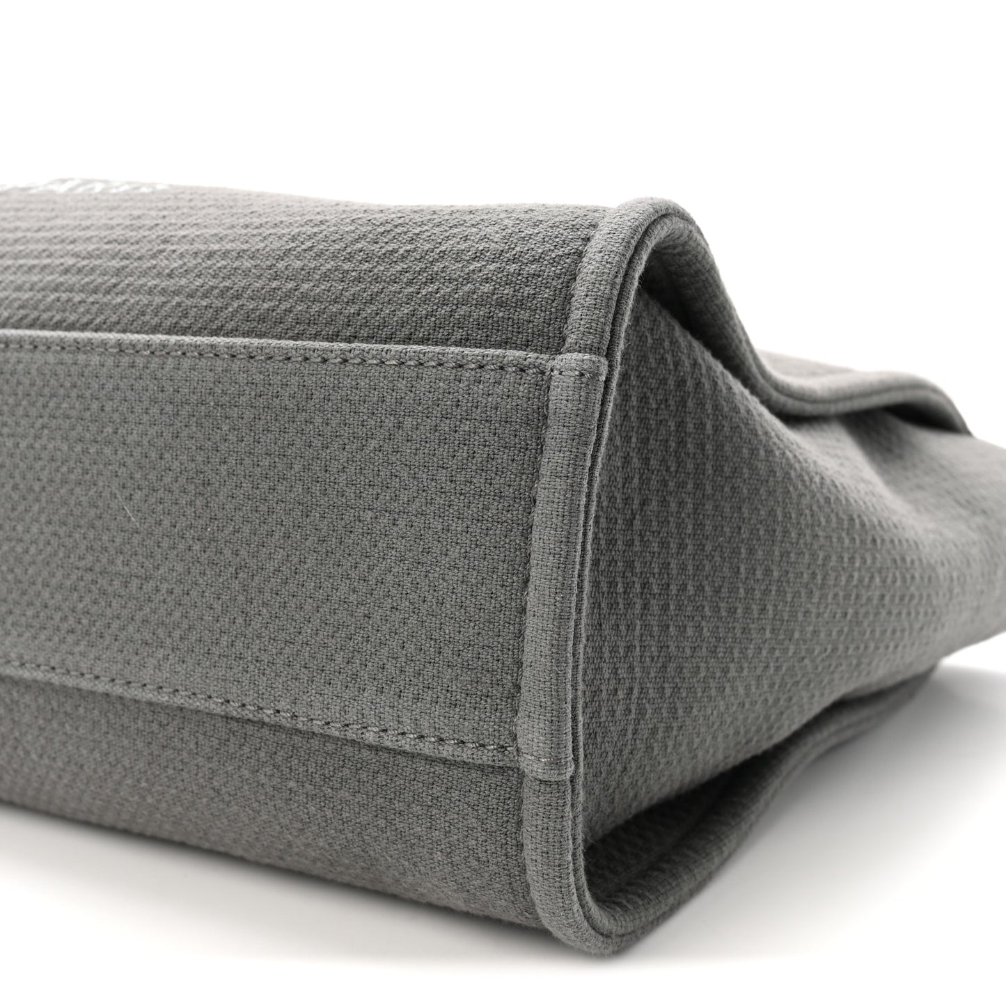 Mixed Fibers Small Deauville Tote Dark Grey