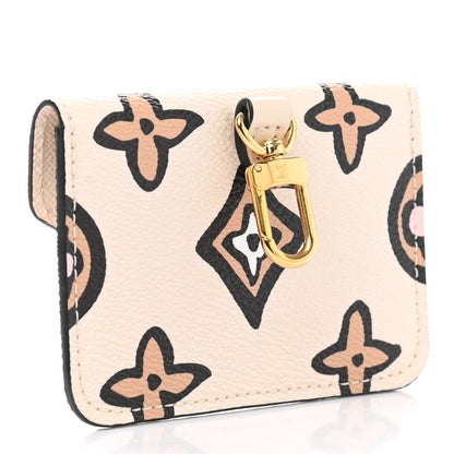 Louis Vuitton Monogram Wild At Heart Felicie Strap & Go Card Case Arizona Cream 3 of 6