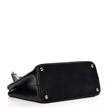 Prada Saffiano Medium Galleria Double Zip Tote Black 5 of 9