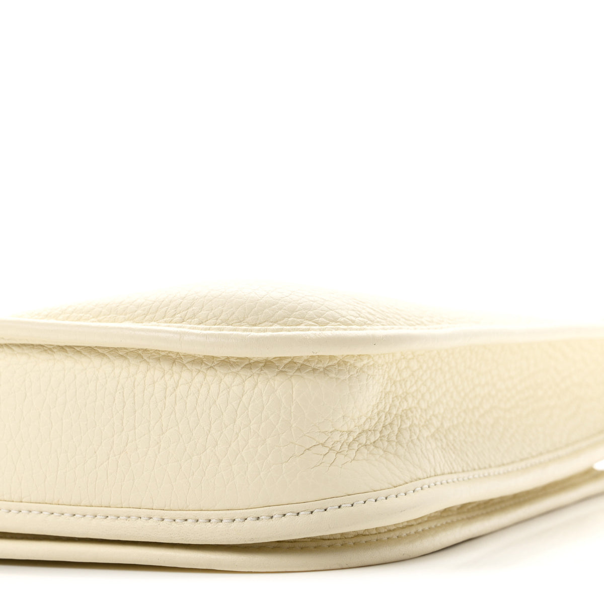 Hermes Taurillon Clemence Evelyne 23 Poche III Cream 10 of 11