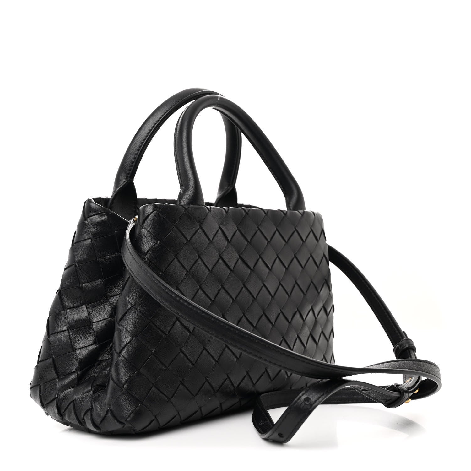 Bottega Veneta Nappa Intrecciato Small Tote Black 3 of 11
