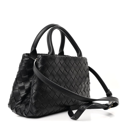 Bottega Veneta Nappa Intrecciato Small Tote Black 3 of 11