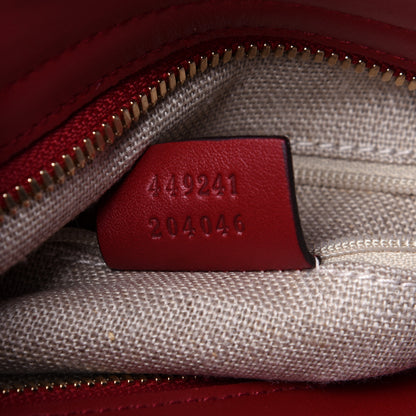 Gucci Microguccissima Small Bree Tote Red 9 of 11