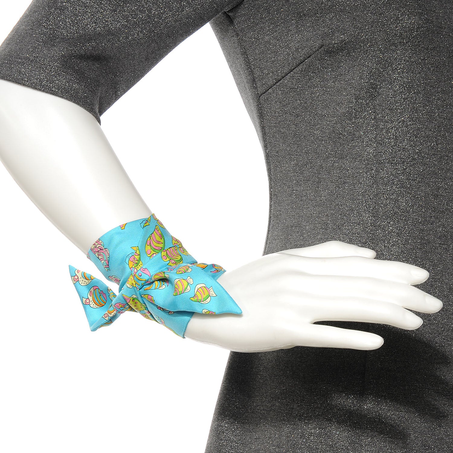 Hermes Silk Recontre Oceane Twilly 2 of 6