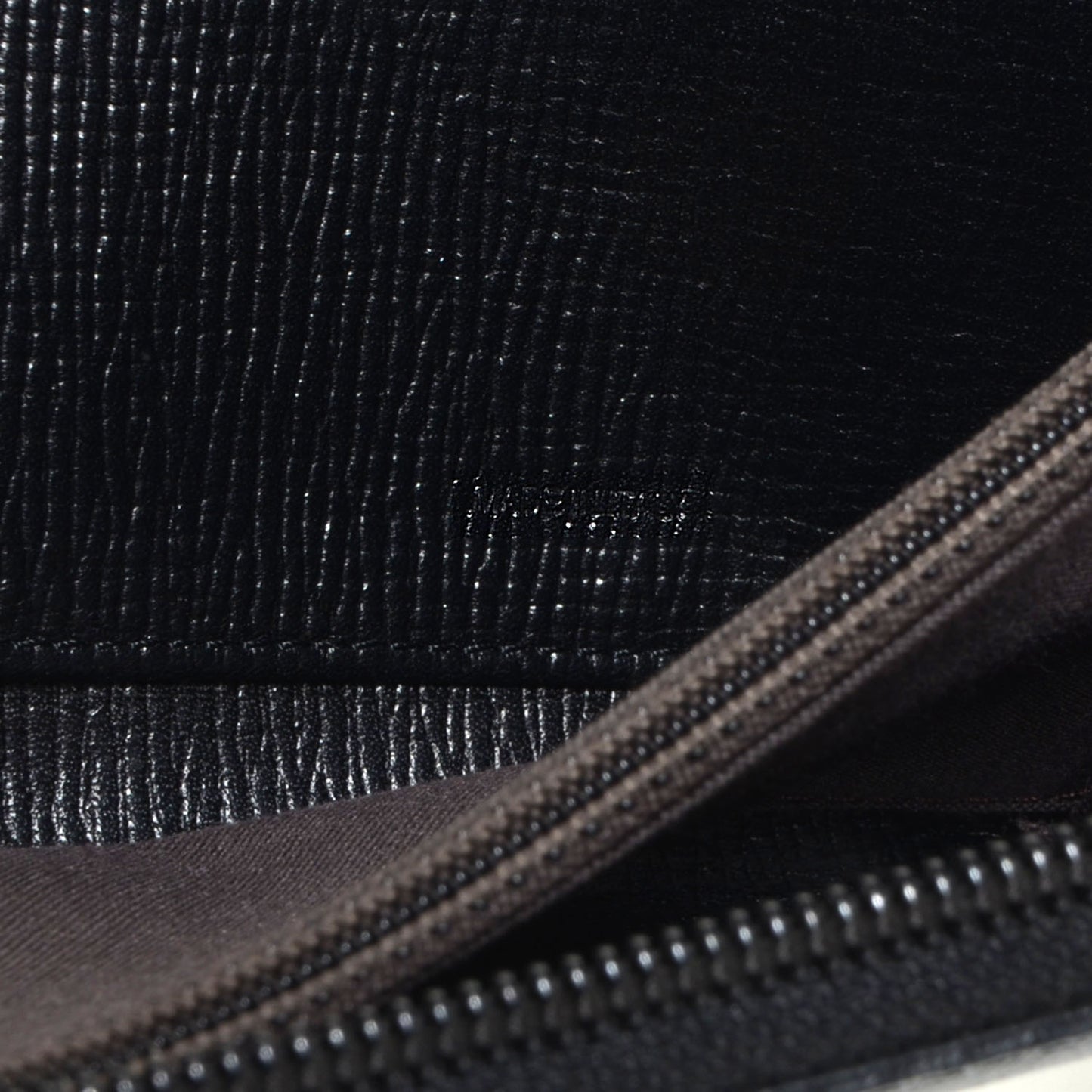 Zucca Spalmati Zip Around Wallet Black