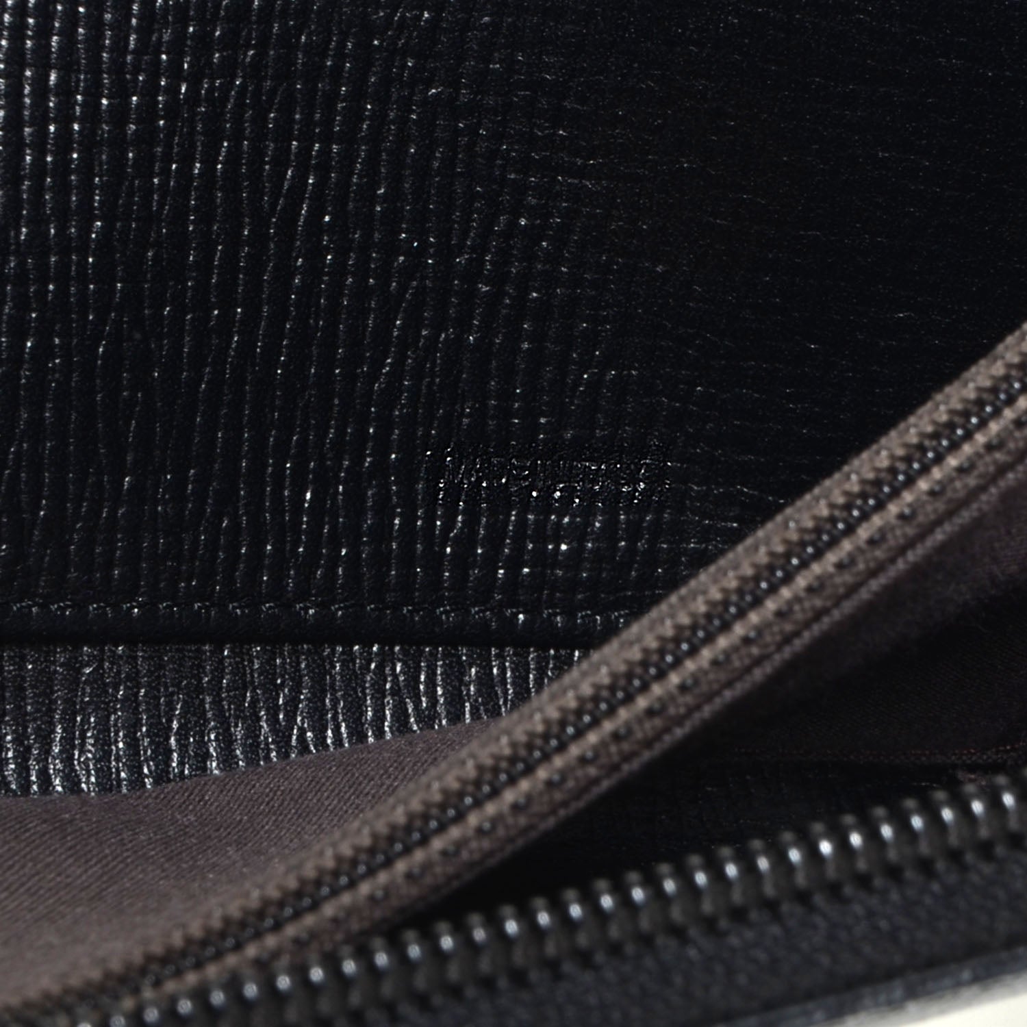 Fendi Zucca Spalmati Zip Around Wallet Black 6 of 9