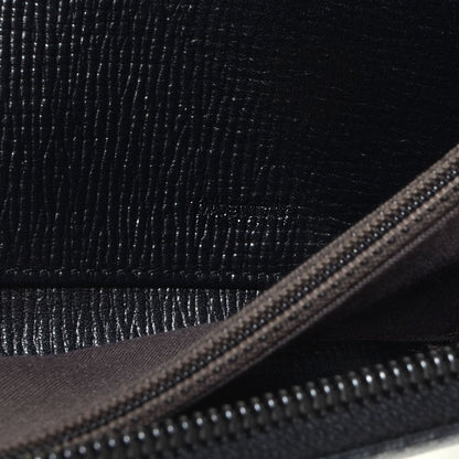 Fendi Zucca Spalmati Zip Around Wallet Black 6 of 9