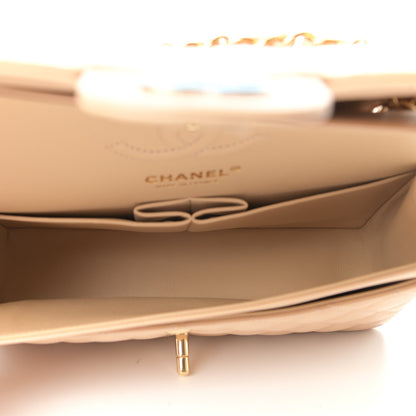 Chanel Caviar Quilted Small Double Flap Beige 5 of 10