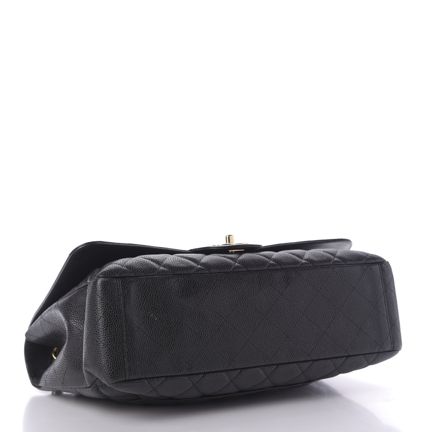 Chanel Caviar Quilted Maxi Single Flap Black 4 of 9