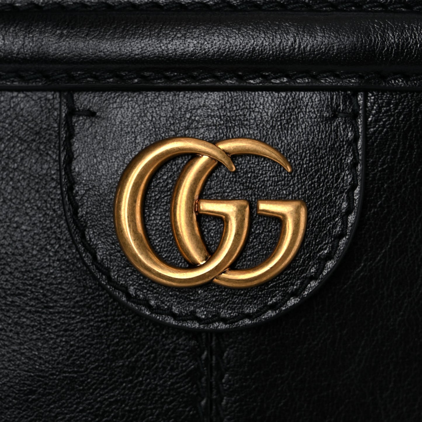 Calfskin Large Re(Belle) Top Handle Bag Black