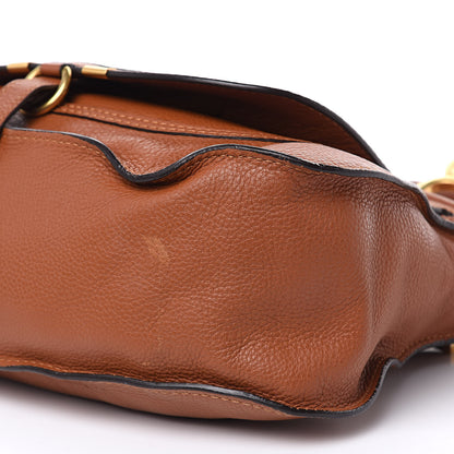 Chloe Calfskin Medium Marcie Satchel Tan 9 of 15