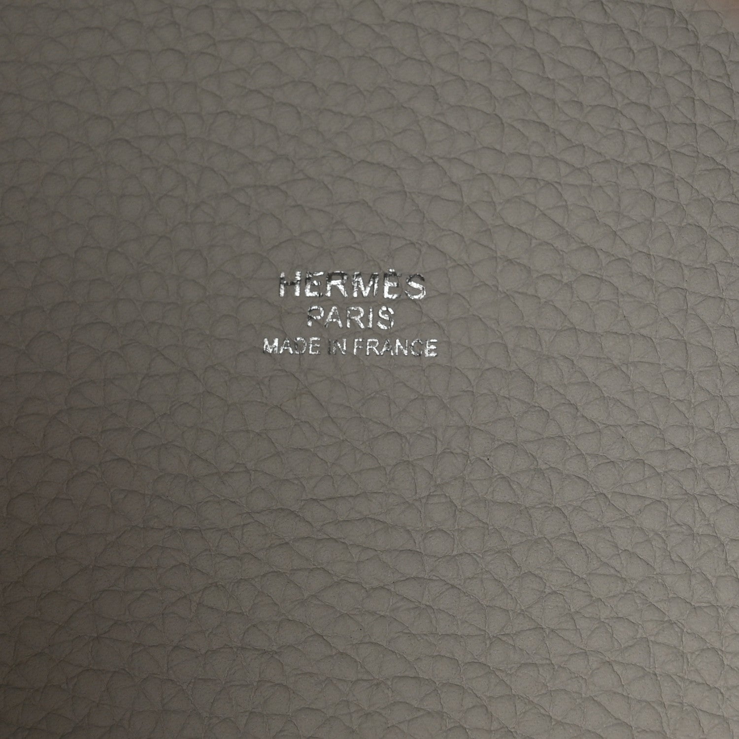 Hermes Taurillon Clemence Picotin Lock 22 MM Gris Perle 6 of 11