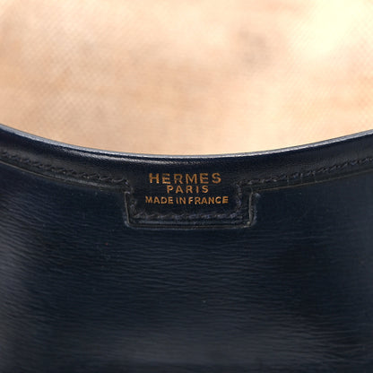 Hermes Box Jige PM Clutch Bleu Marine 6 of 8