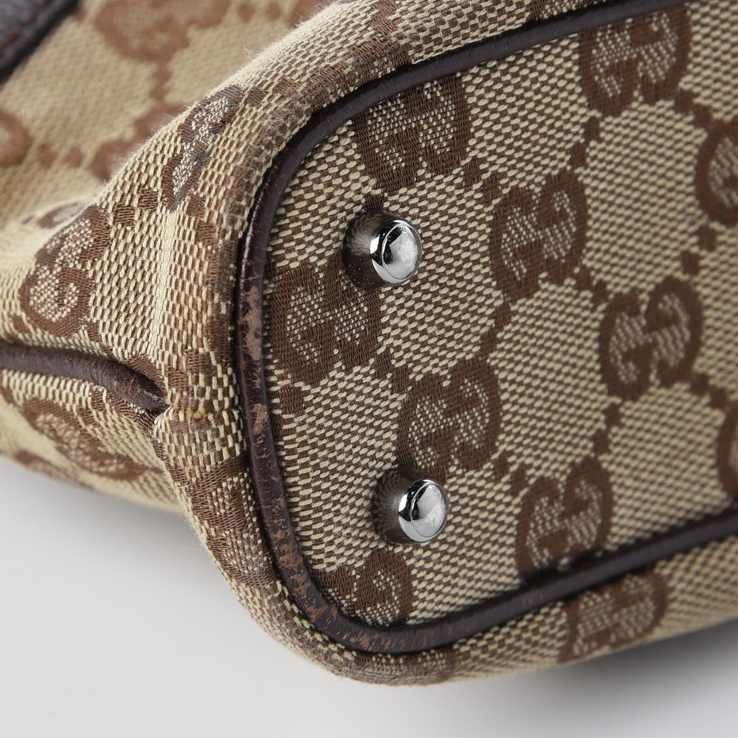 Gucci Monogram Shoulder Bag Brown 17 of 18