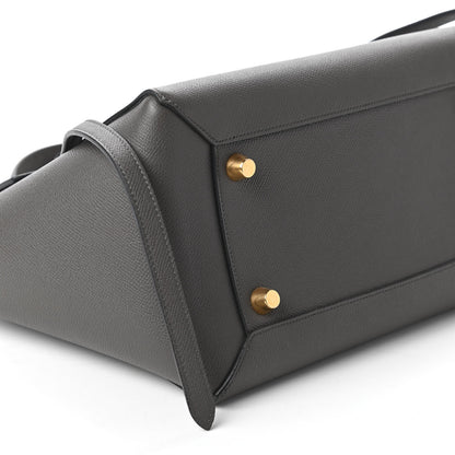 Celine Grained Calfskin Small Belt Bag Grey 6 of 9
