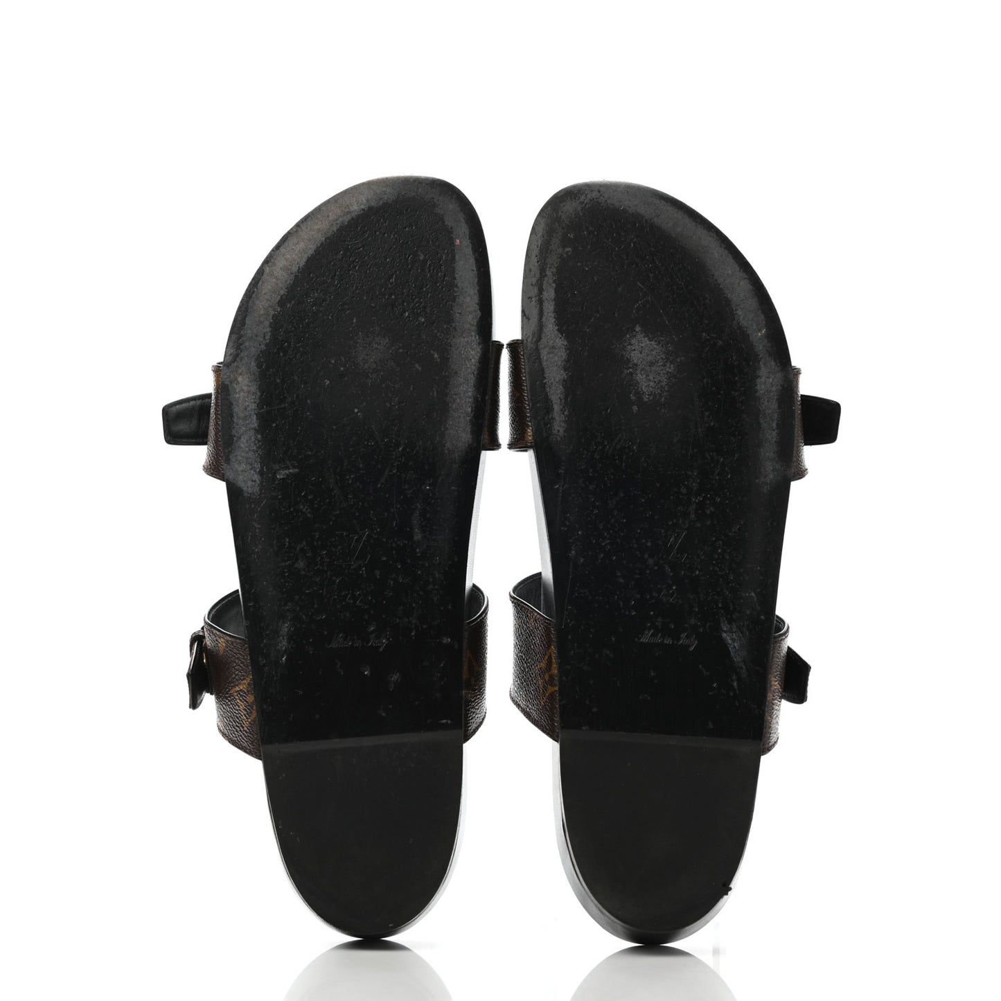 Monogram Bom Dia Mule Sandals 42 Black
