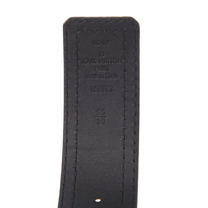 Louis Vuitton Utah LV Initiales Belt 95 38 Black 4 of 4