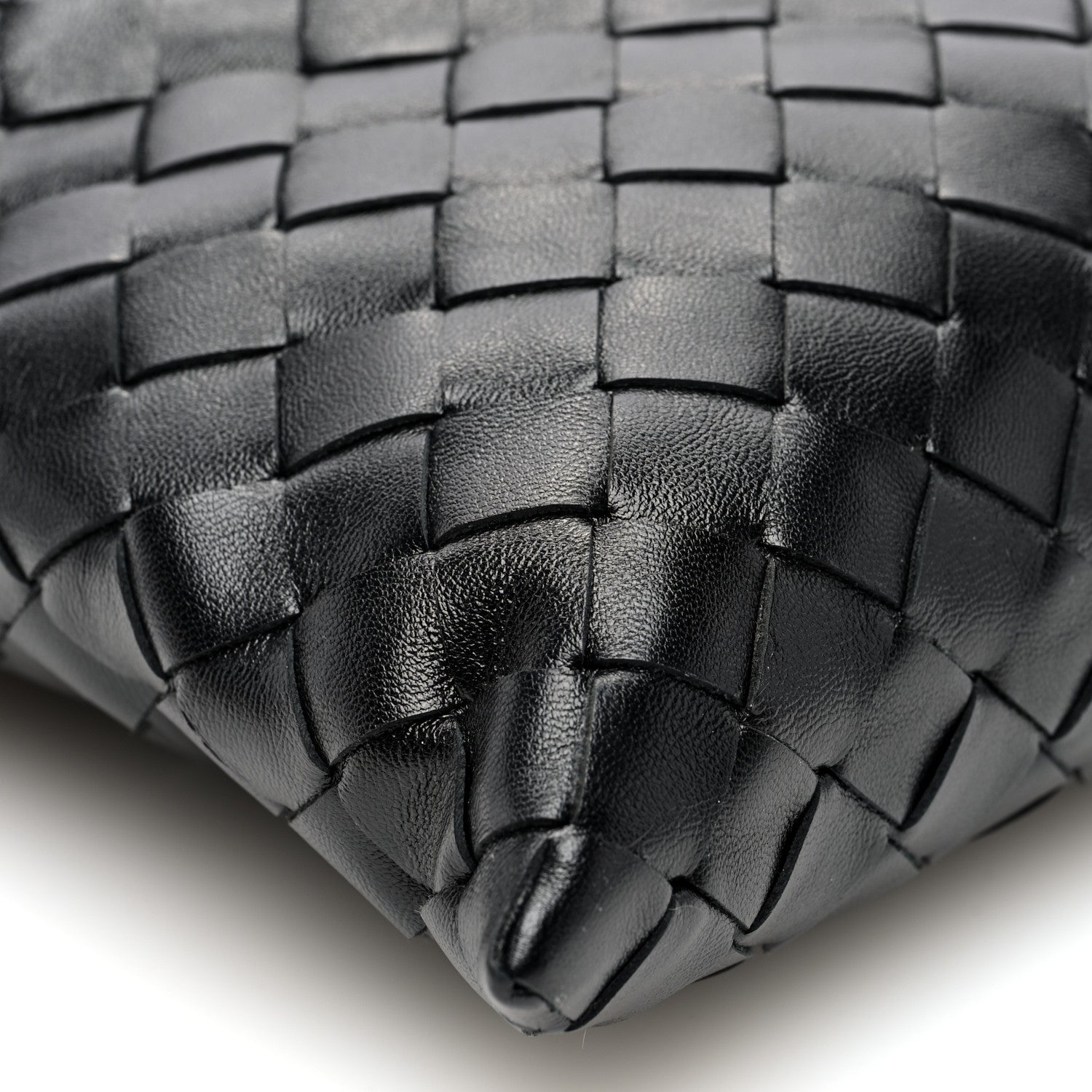 Bottega Veneta Calfskin Intrecciato Mini Hop Black 9 of 11