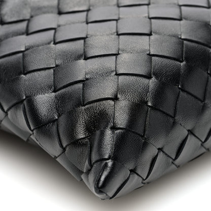 Bottega Veneta Calfskin Intrecciato Mini Hop Black 9 of 11