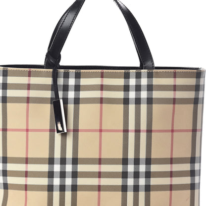 Burberry House Check Medium Tote Black 7 of 10