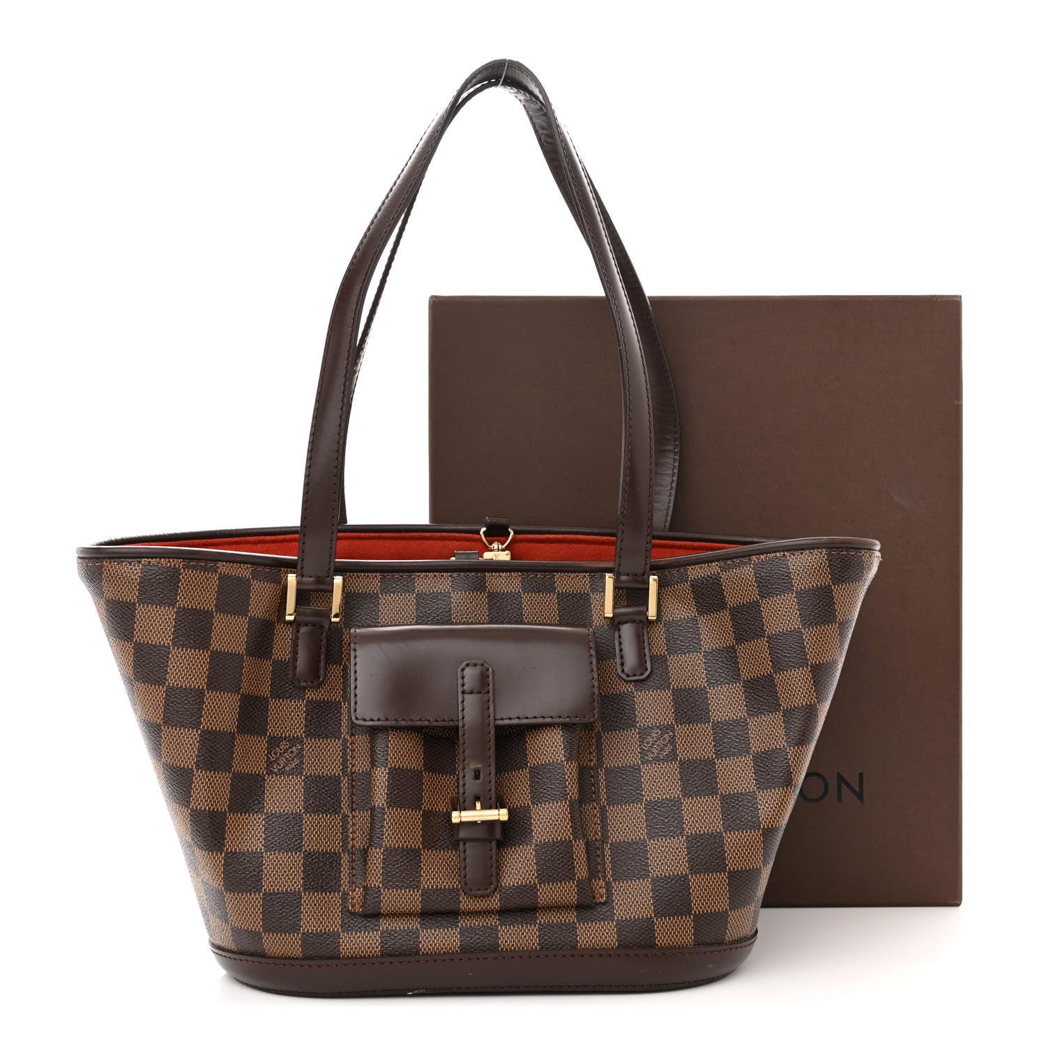 Louis Vuitton Damier Ebene Manosque PM 3 of 17