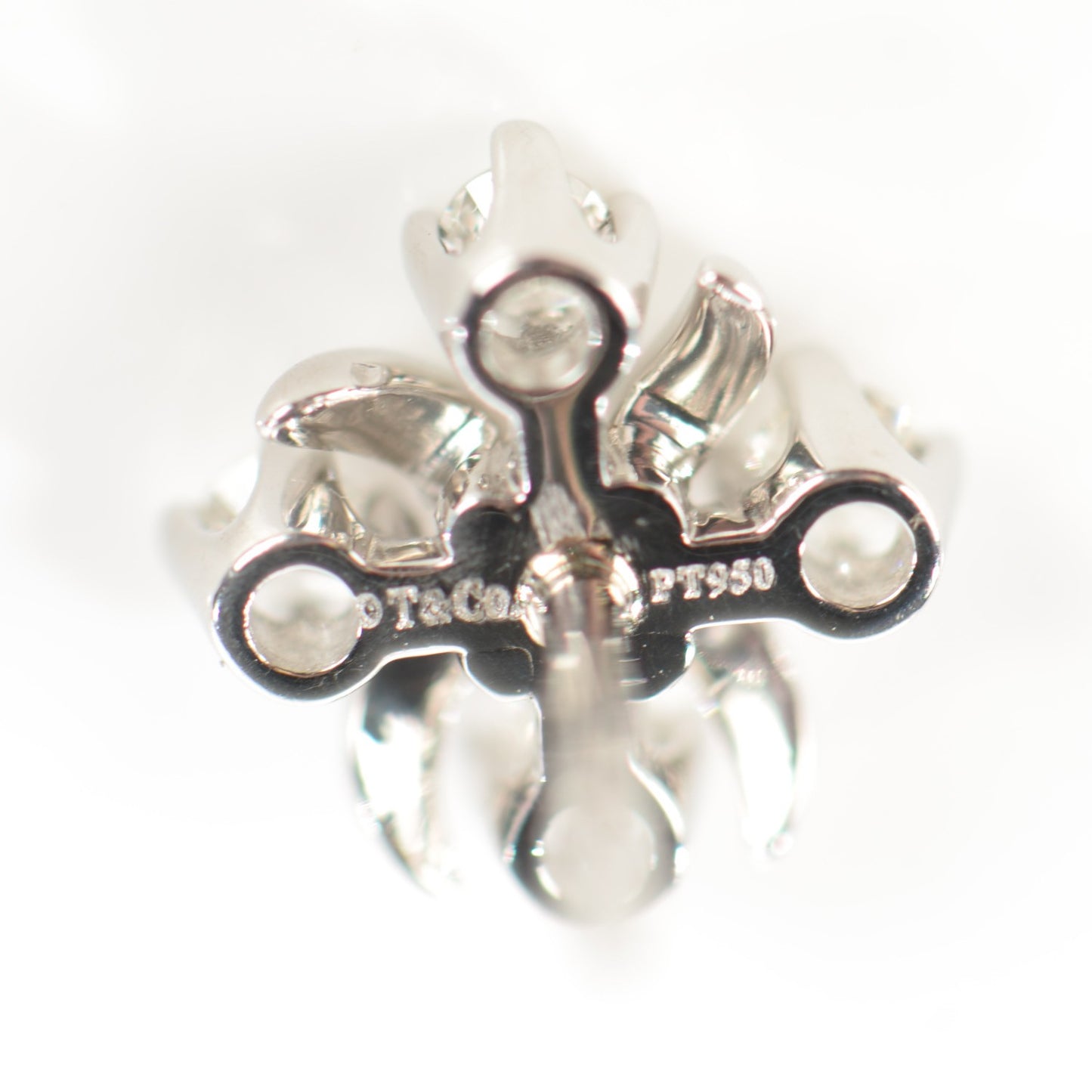 Platinum Diamond Schlumberger Lynn Earrings