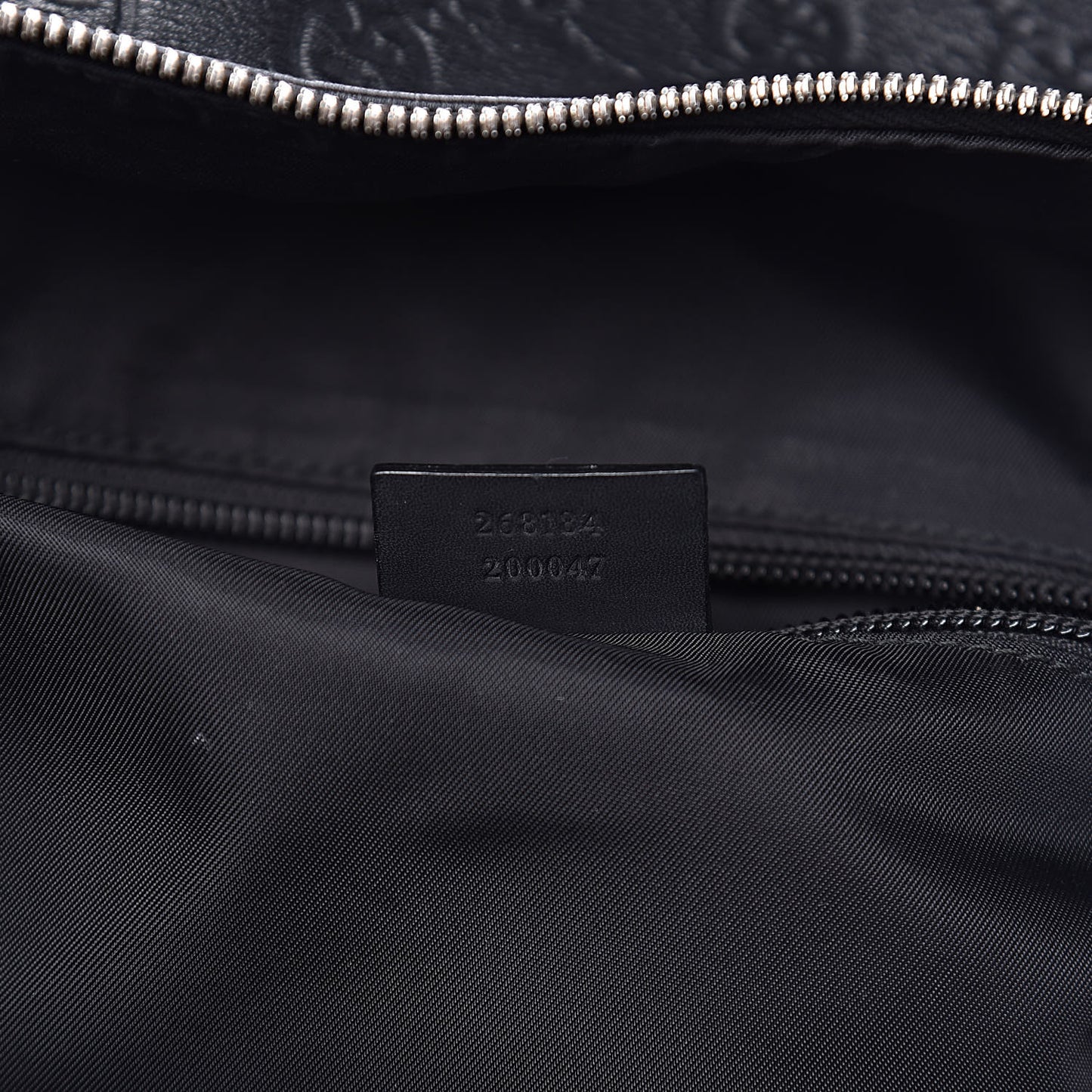 Guccissima Classic Backpack Black