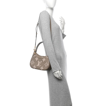 Louis Vuitton Empreinte Monogram Giant Bagatelle NM Tourterelle Creme 2 of 11