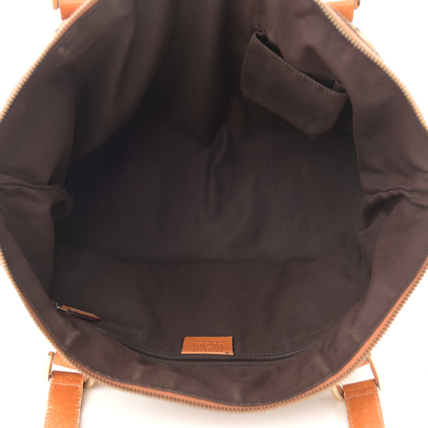 Monogram Medium Abbey Tote Tan