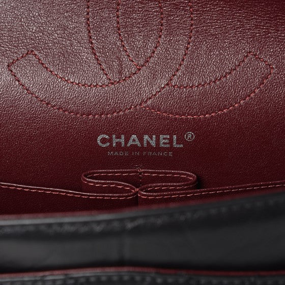 Chanel Aged Calfskin Quilted 2.55 Reissue 226 Flap Black 6 of 8