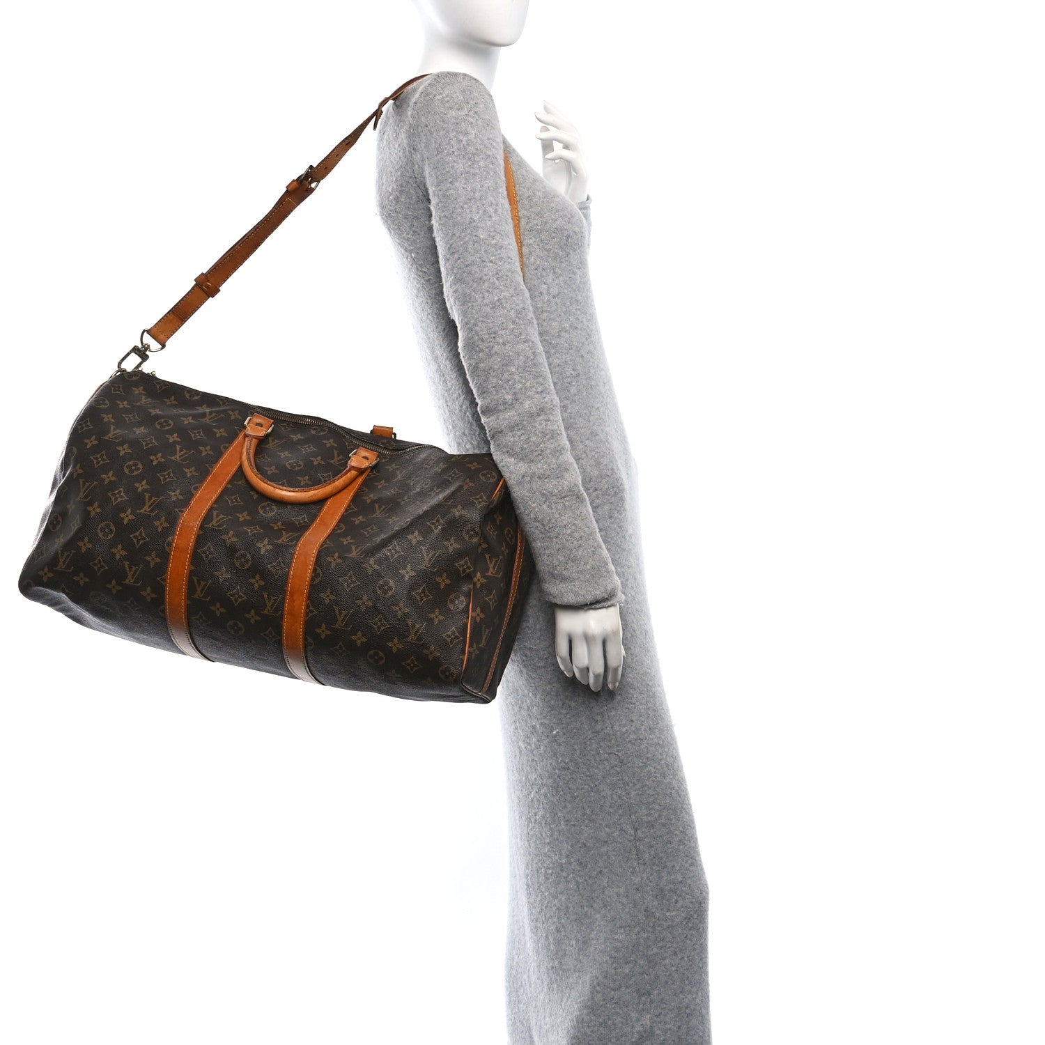 Louis Vuitton Monogram Keepall Bandouliere 50 2 of 15