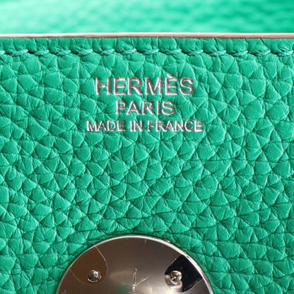 Hermes Taurillon Clemence Lindy 34 Menthe 6 of 10