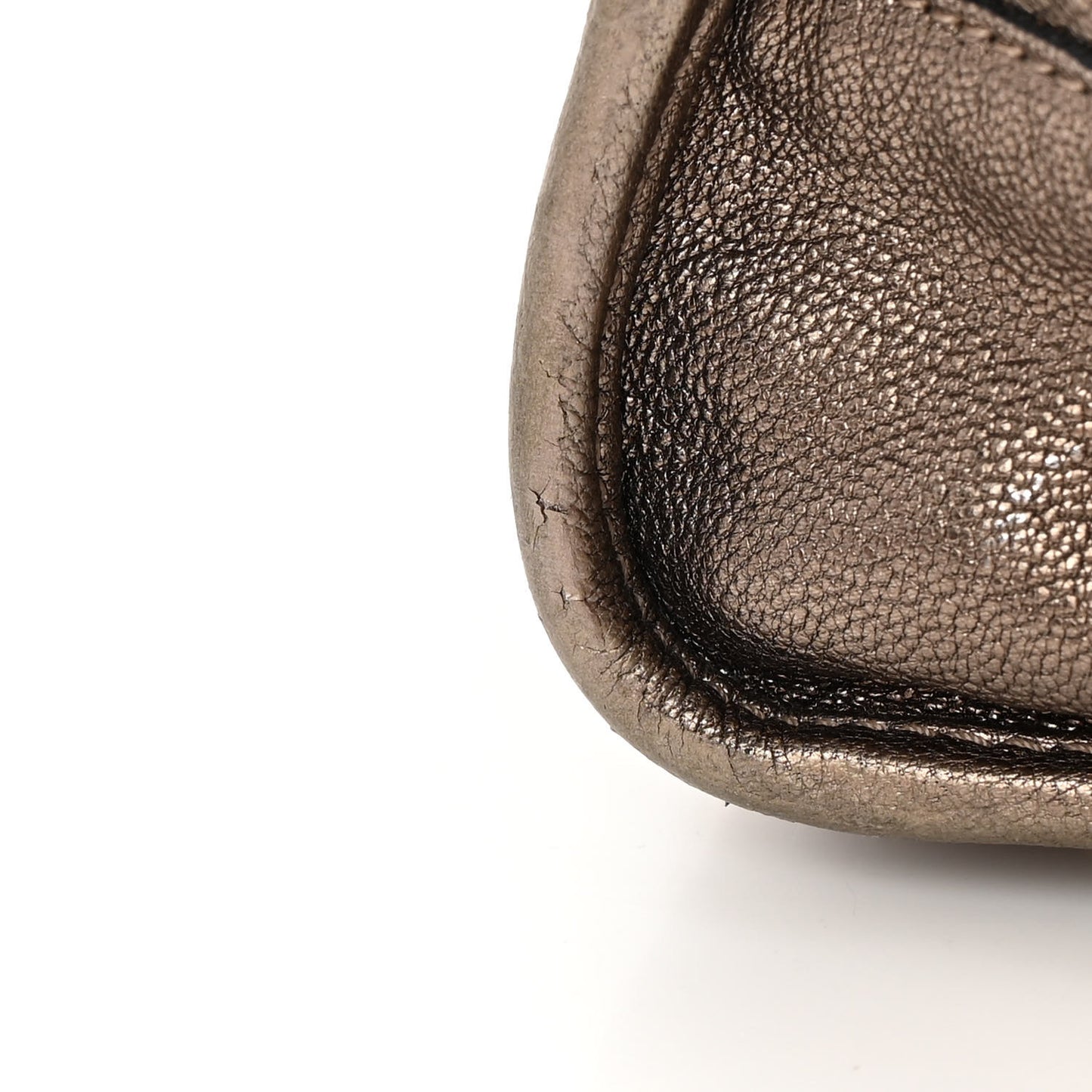 Metallic Calfskin Amazona 28 Bronze