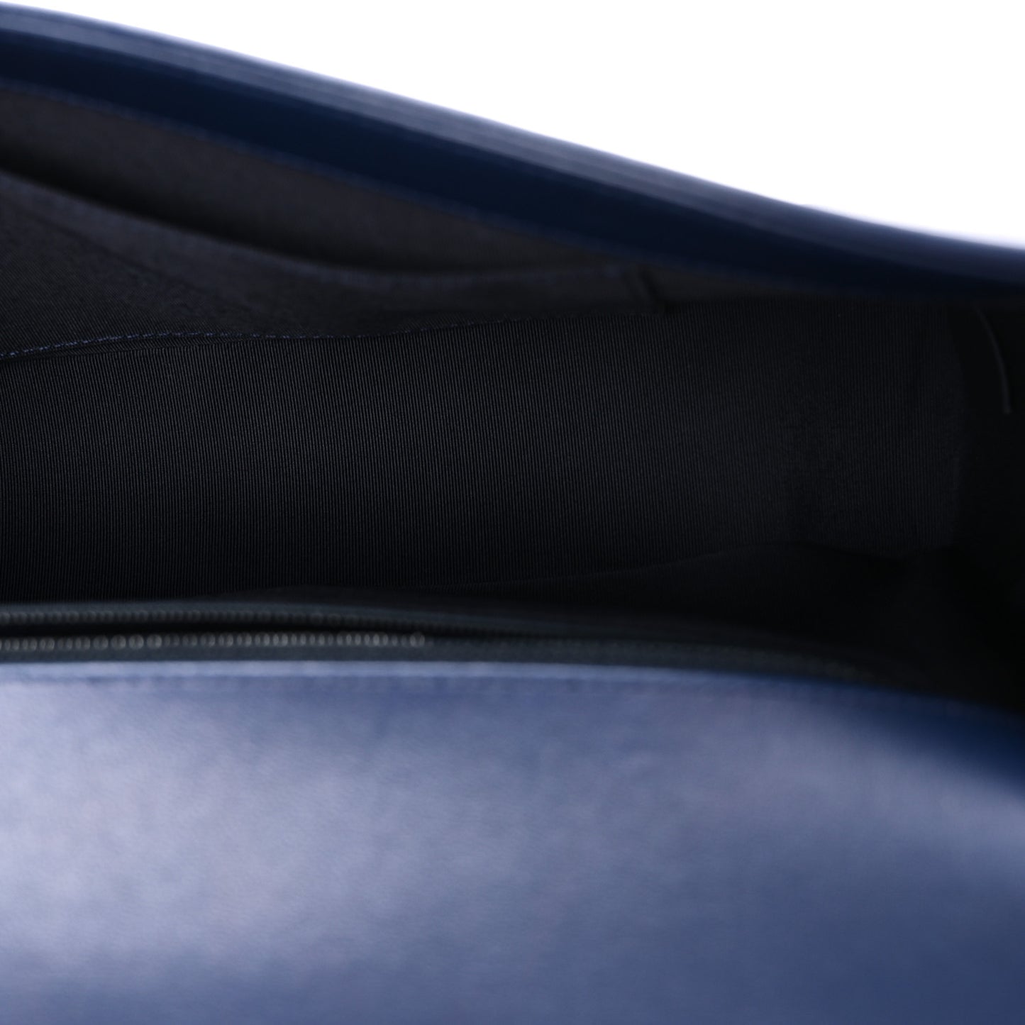 Calfskin Quilted New Medium Boy Flap Dark Blue