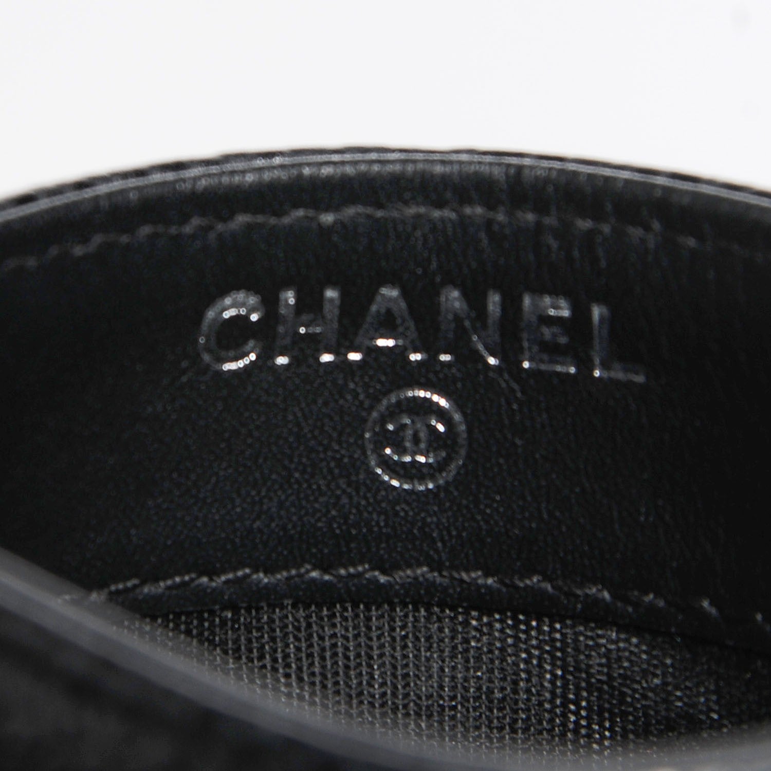 Chanel Caviar Timeless CC Card Holder Black 6 of 8