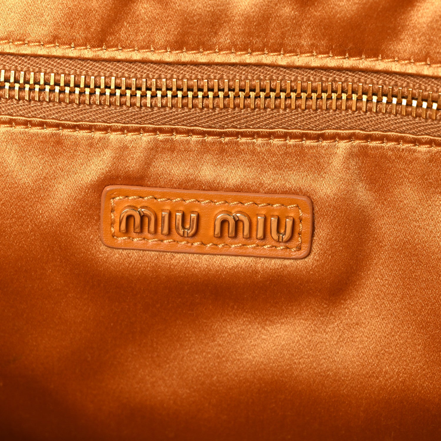 Miu Miu Soft Calf Softy Large Beau Top Handle Bag Melograno 7 of 11