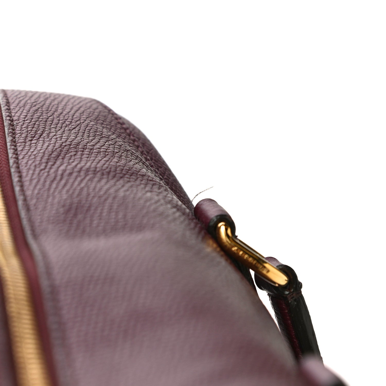 Burberry Derby Calfskin Medium Alchester Bowling Bag Mahogany Red 18 of 18