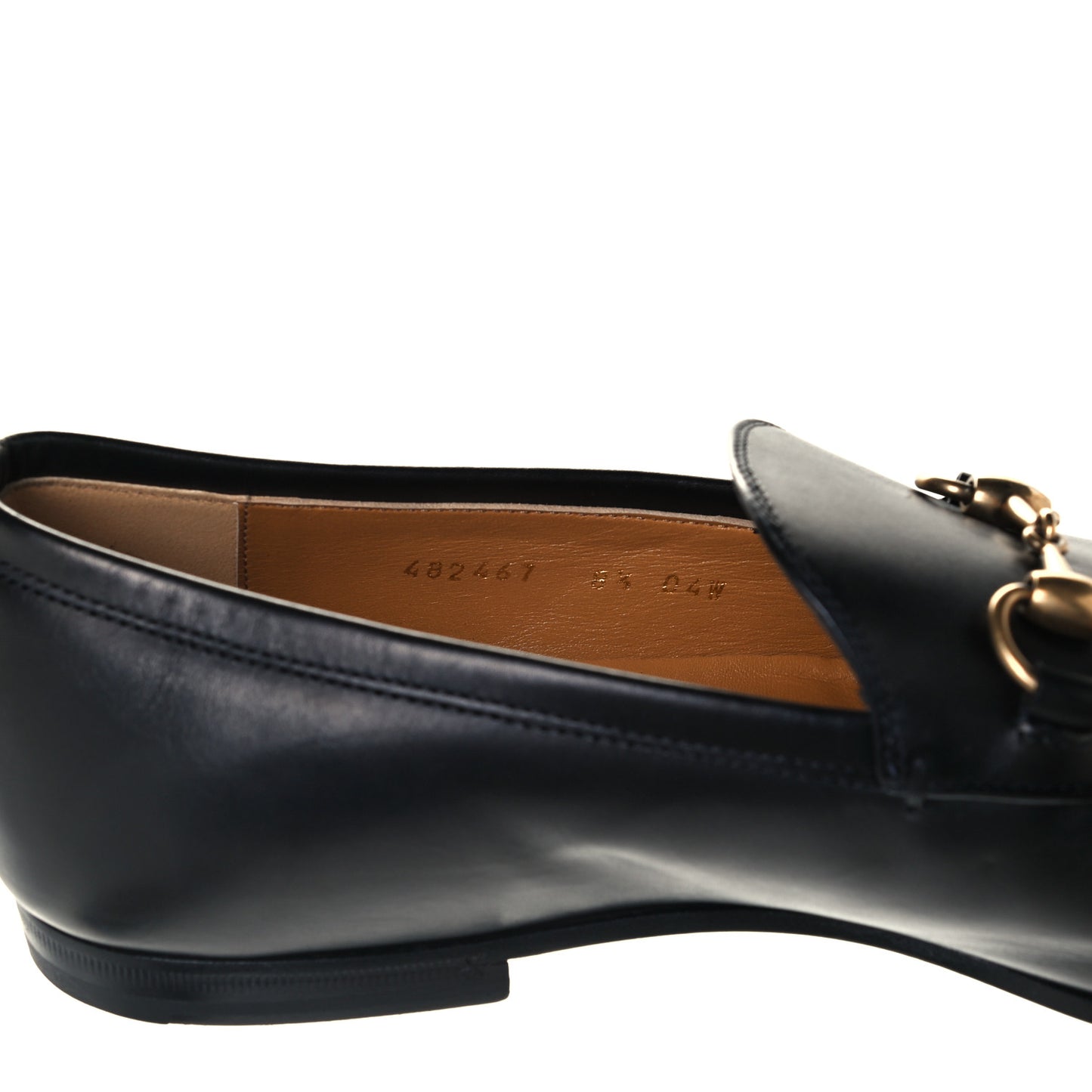 Calfskin Horsebit Mens Jordaan Loafers 8.5 Black
