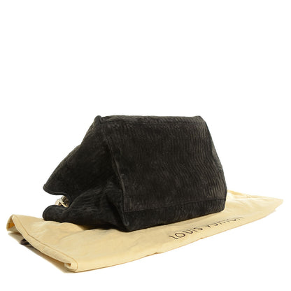 Louis Vuitton Monogram Suede Embossed Whisper PM Kohl 6 of 17